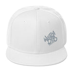 Snapback Hat Grey Graffiti Font