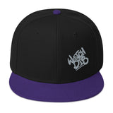 Snapback Hat Grey Graffiti Font