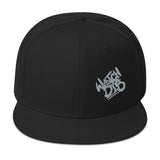 Snapback Hat Grey Graffiti Font