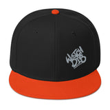 Snapback Hat Grey Graffiti Font